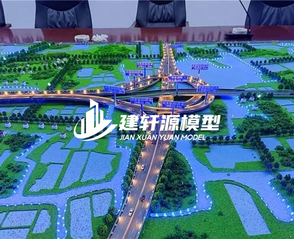 荔湾高速公路沙盘定制